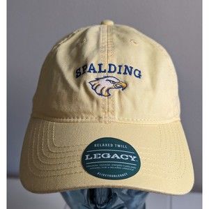 Legacy 92 Unisex  Hat Yellow Strapback  Ball Cap Spalding Eagle 🦅